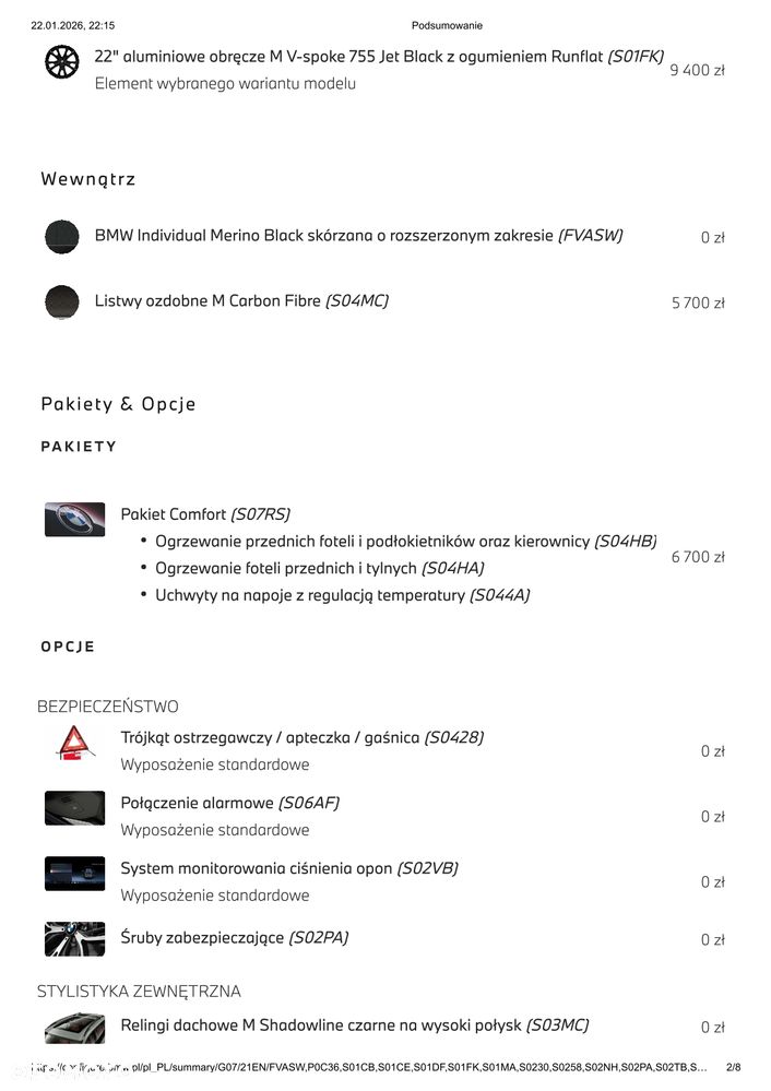 BMW X7 xDrive40d mHEV M Sport sport - 8