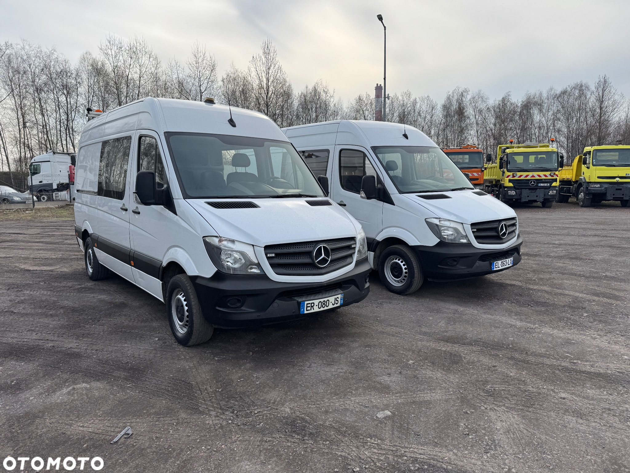 Mercedes-Benz Sprinter 2017r. Brygadówka Klima NAVI 2 x Parktronic Przetwornica 230V Belka Sygnalizacyjna Kamera LIFT - 4