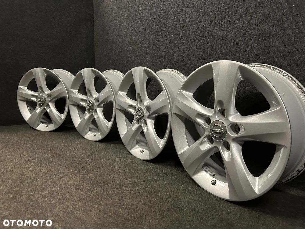 Alufelgi Opel Meriva B, Vectra C, Zafira B 16 cali 5x110 4szt. Ładne z czujnikami! - 1