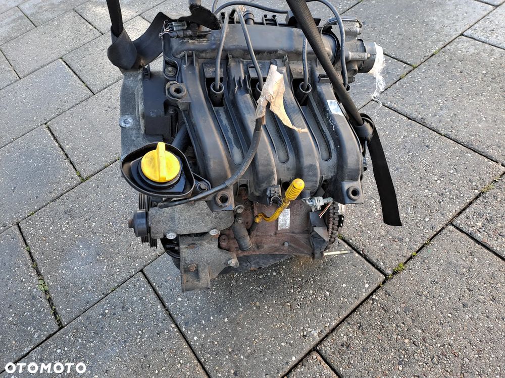 Renault Clio Kangoo Thalia 1.2 16V 75KM silnik kompletny kody D4F712 D4F728 D4F730 - 1