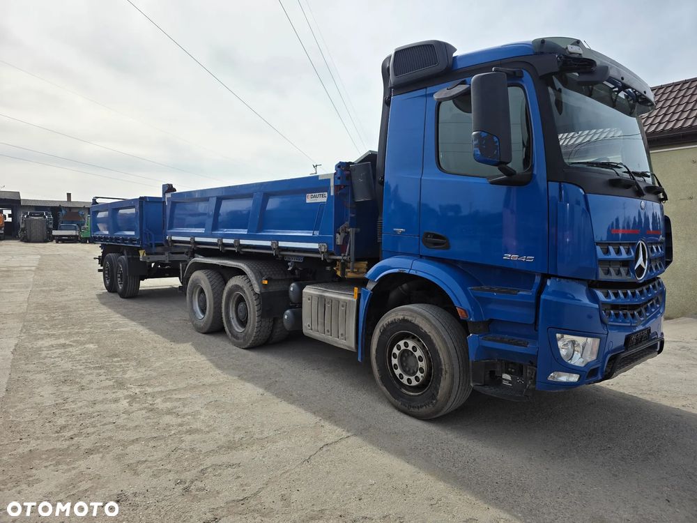 Mercedes-Benz Arocs 2645 6x4 Bordmatik Możliwość z Przyczepa Tandem Schmitz - 4