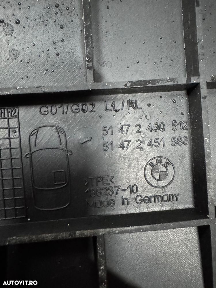 Set presuri originale de cauciuc bmw x3 G01 x4 G02 - 5