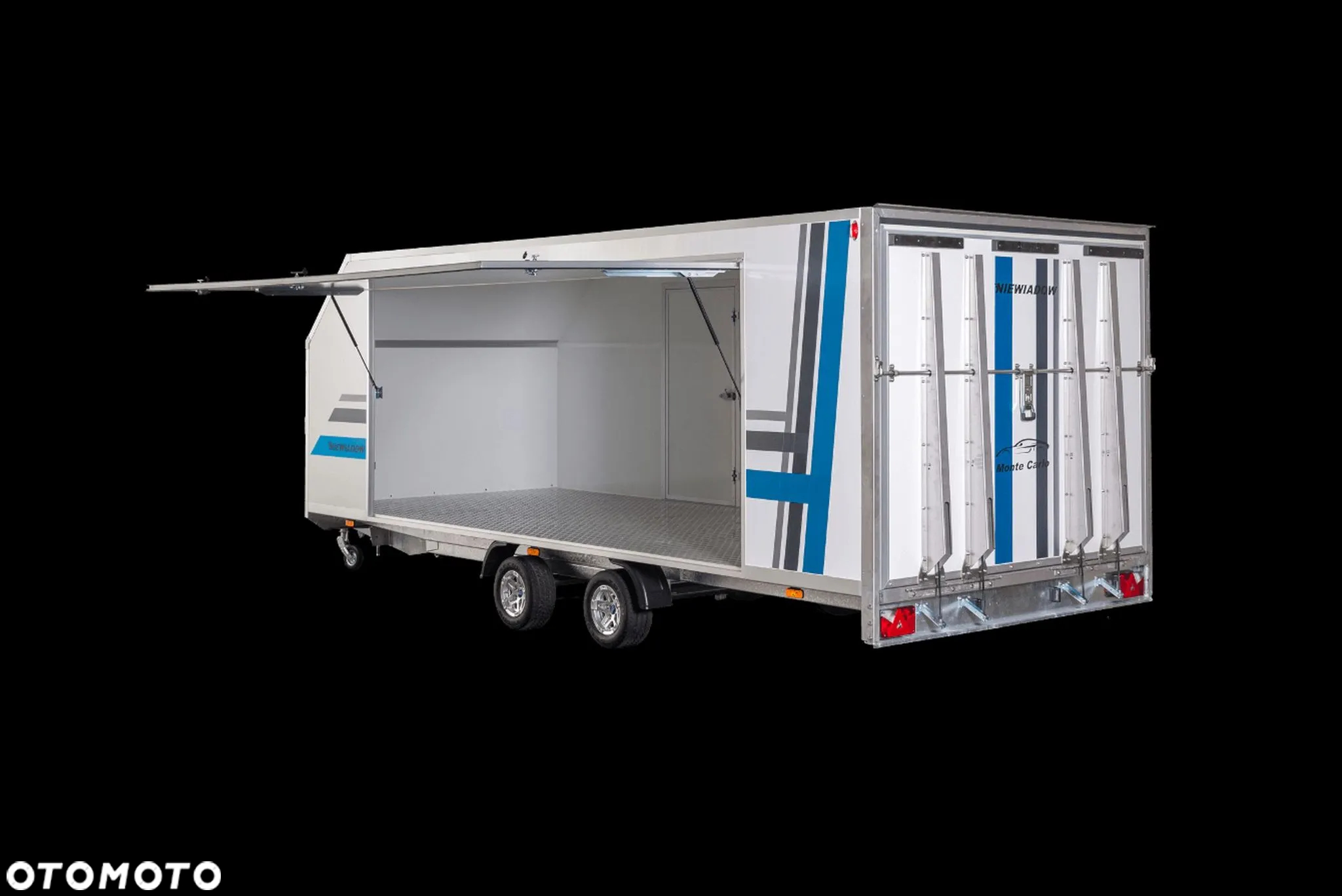 Niewiadów Monte Carlo laweta kryta przyczepa uchylna zamknięta 3500kg - 5