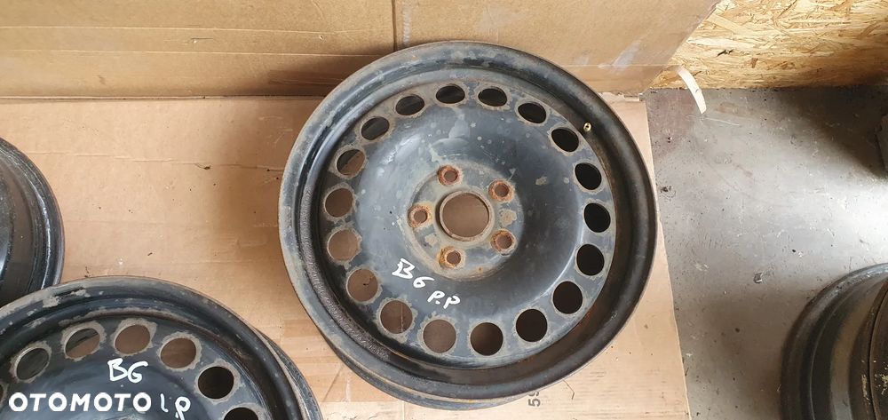 Felgi stalowe koła VW 5x112 6.5J ET48 R16 VW Passat B6 - 5