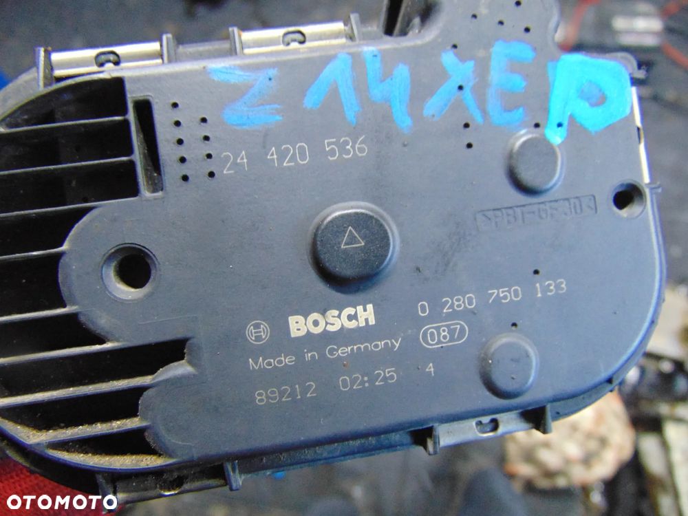 Przepustnica opel z14xep