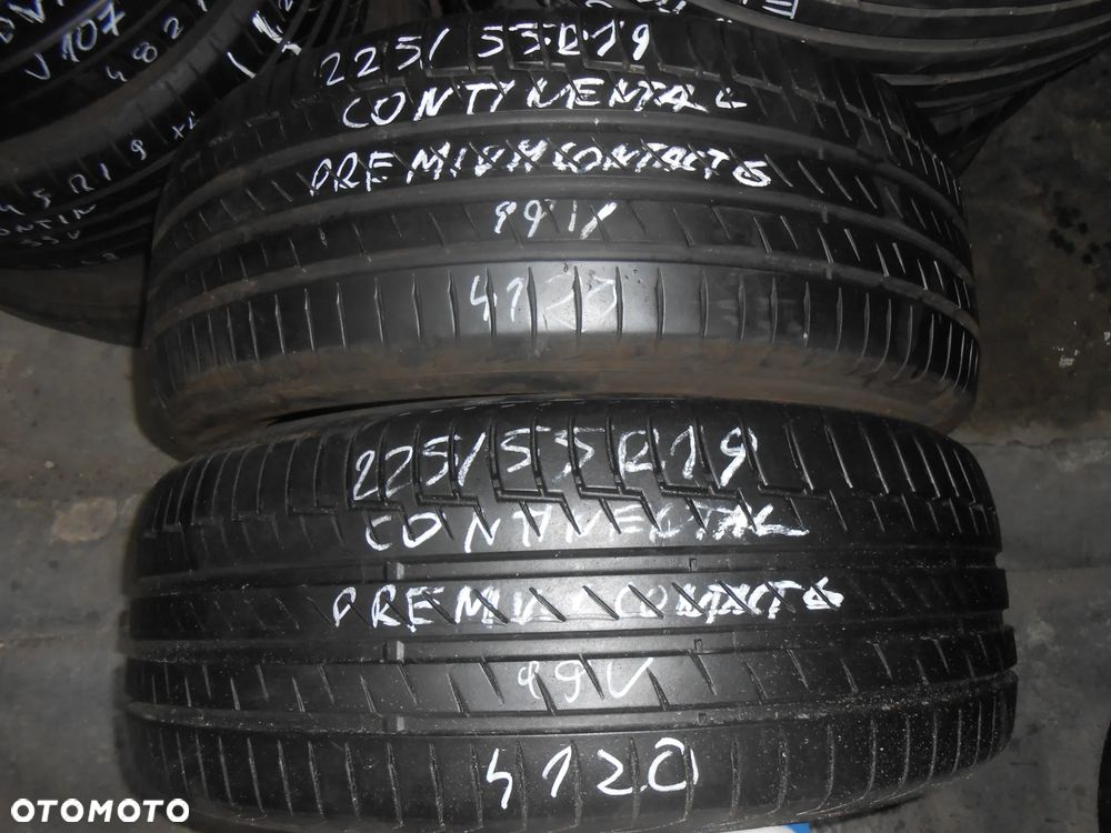 OPONY 225/55R19 CONTINENTAL PREMIUM CONTACT 6 DOT 4120 6.4MM - 1