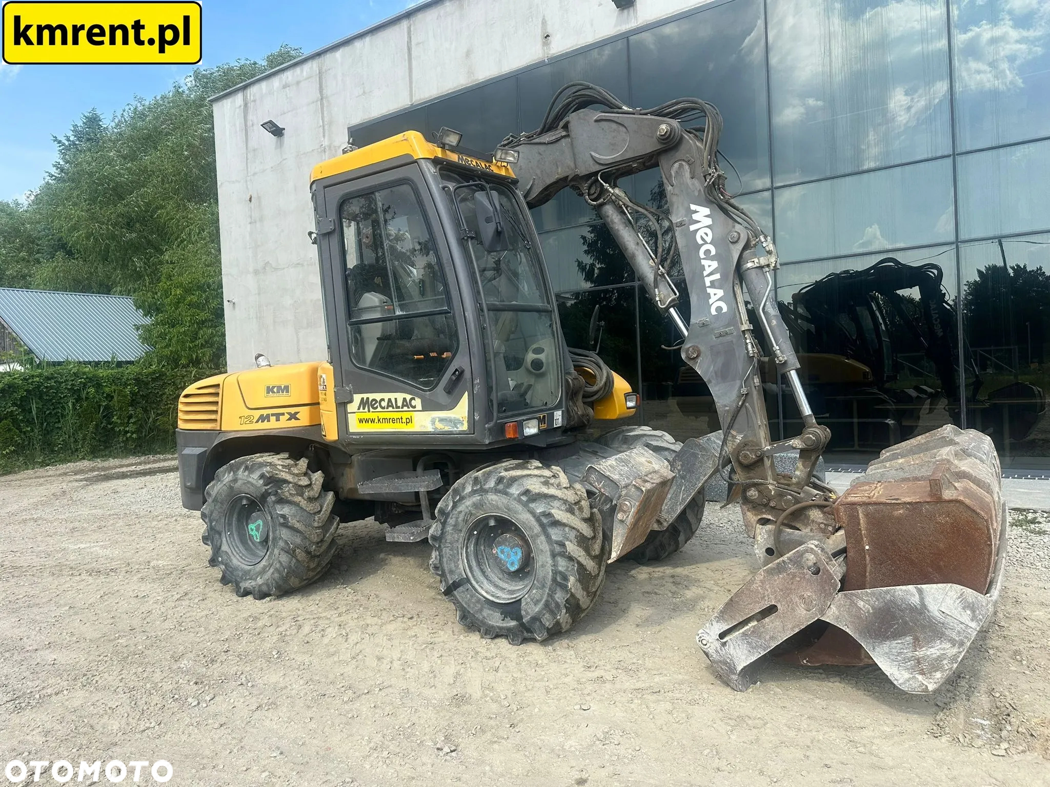 Mecalac 12 MTX KOPARKO-ŁADOWARKA 2015R. | MECALAC MSX MXT 714 - 4