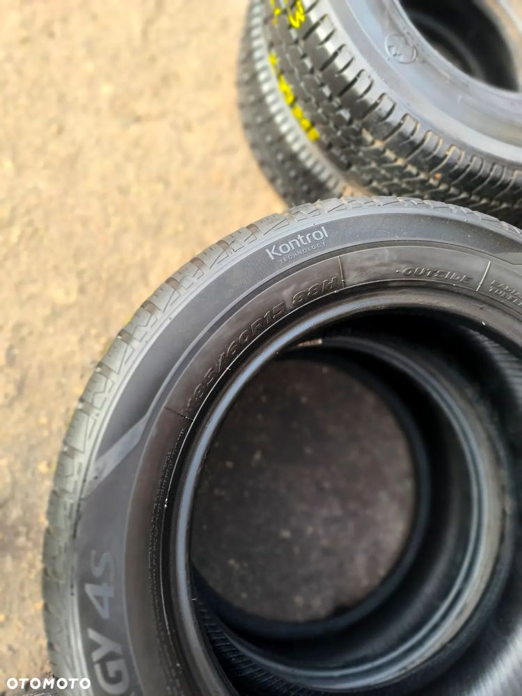 185/60R15 88H Opony Całoroczne Wielosezonowe HANKOOK KINERGY 4S 5,5mm Legnica ALU-RAD 185/60 - 7