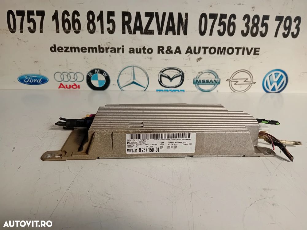 Modul Bluetooth Combox Bmw X3 F25 F10 F11 An 2010-2015 Cod 9257150 - 1