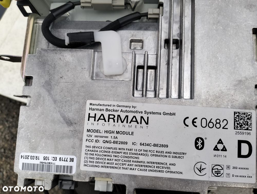 Toyota Corolla Verso lift radio nawigacja - 5