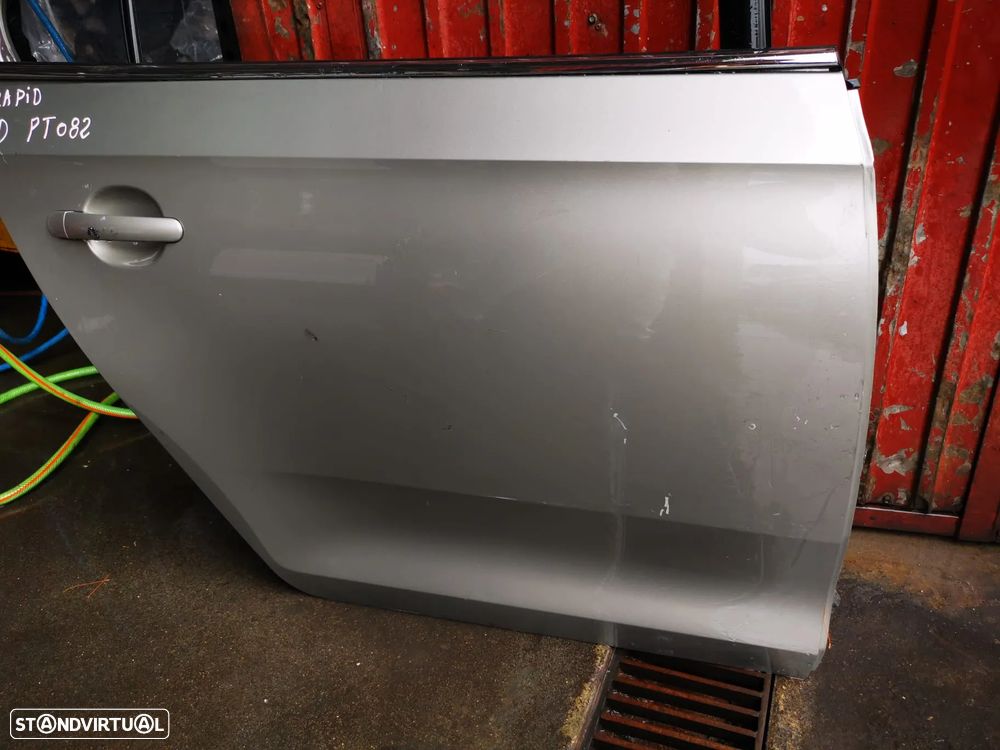 SKODA RAPID PORTA TRAS DIREITA - PT082 - 4