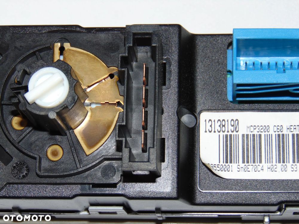 ORYGINAŁ panel nawiewu nadmuchu klimatyzacji klimy 13138190 Opel Vectra C Signum 02-05r - 11