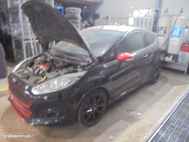 Carro MOT: XVJC DURATORQ FORD FIESTA 6 2016 1.5TDCI 95CV 3P PRETO DIESEL - 2