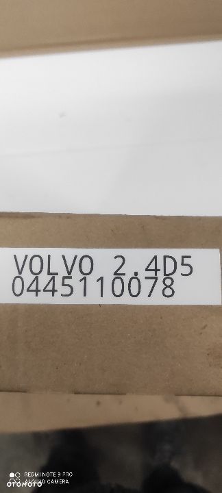 Wtryskiwacze Wtrysk 0445110078 Volvo 2.4 D5 GWARANCJA! - 3