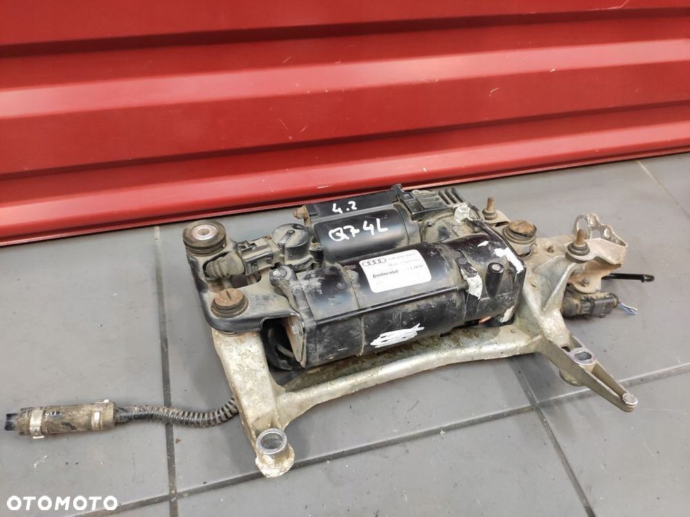 AUDI Q7 4L 3.0 TDI KOMPRESOR ZAWIESZENIA POMPA ORYGINAŁ SPRAWNY 7L8616006C - 1