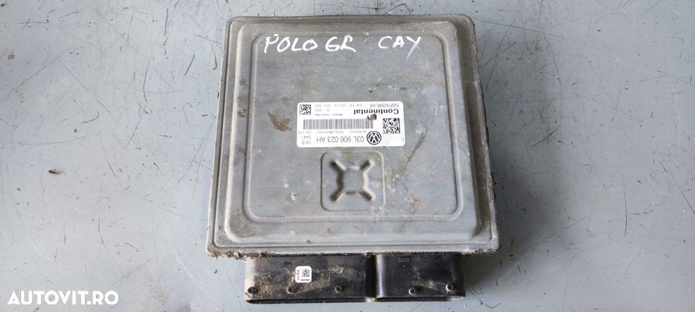 ECU volkswagen vw polo 6R an 2010 motor 1.6 CAY 90 CP cod 03L906023AH - 7