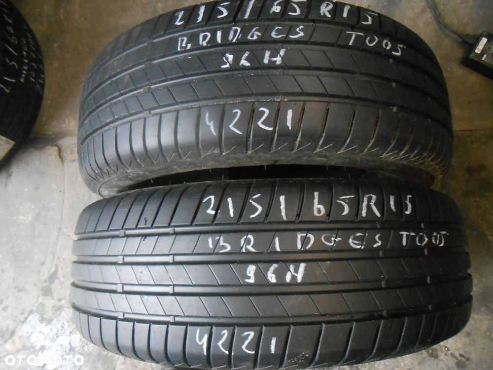 OPONY 215/65R15 BRIDGESTONE TURANZA T005 DOT 4221 7.9MM - 1