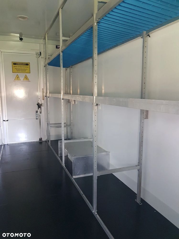 Iveco DAILY KONTENER NISKOPODŁOGOWY 4,43x2,23x2,42 SKLEP KAMPER FOODTRUCK BAR KLIMA KONIOWÓZ - 39