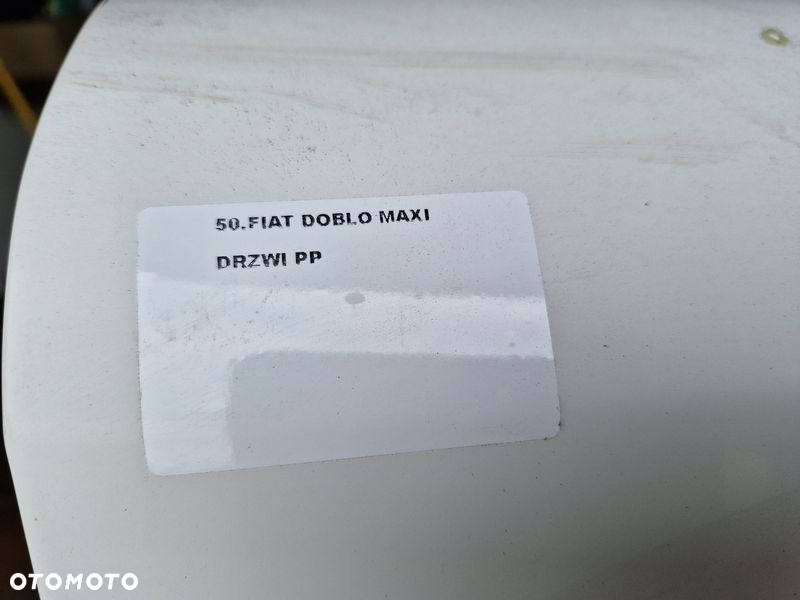 FIAT DOBLO II 2 COMBO D DRZWI PRAWY PRZÓD PRAWE PRZEDNIE - 2