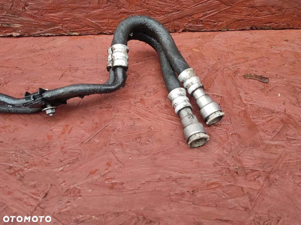 BMW E60 LCI / E61 LCI. ORYGINALNE PRZEWODY OLEJU DO AUTOMATYCZNEJ SKRZYNI BIEGÓW 6HP21 DO SILNIKA N53 / N52 O NR: 7 592 520 / 7 581 407 / 7 576 177 / 7 572 454 OEM. W BARDZO DOBRYM STANIE TECHNICZNYM. - 5