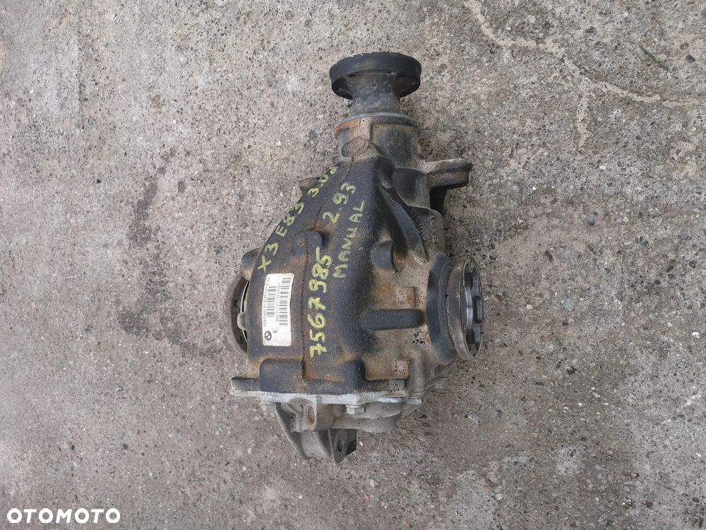 MOST DYFERENCJAŁ BMW X3 E83 3.0d M57TUE2 218km 2.93 7567985 LIFT - 6