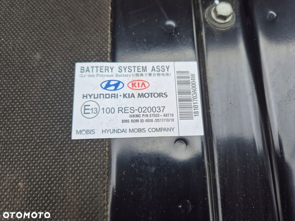 bateria kia optima iv 2.0 phev 37505-a8710 - 2