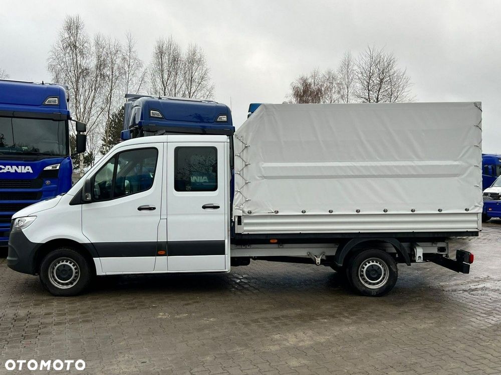 Mercedes-Benz Sprinter 315 CDI MAX burtowy skrzynia Doka brygadiera 6-cio miejscowy z Niemiec 3,4m paka 2021 - 9