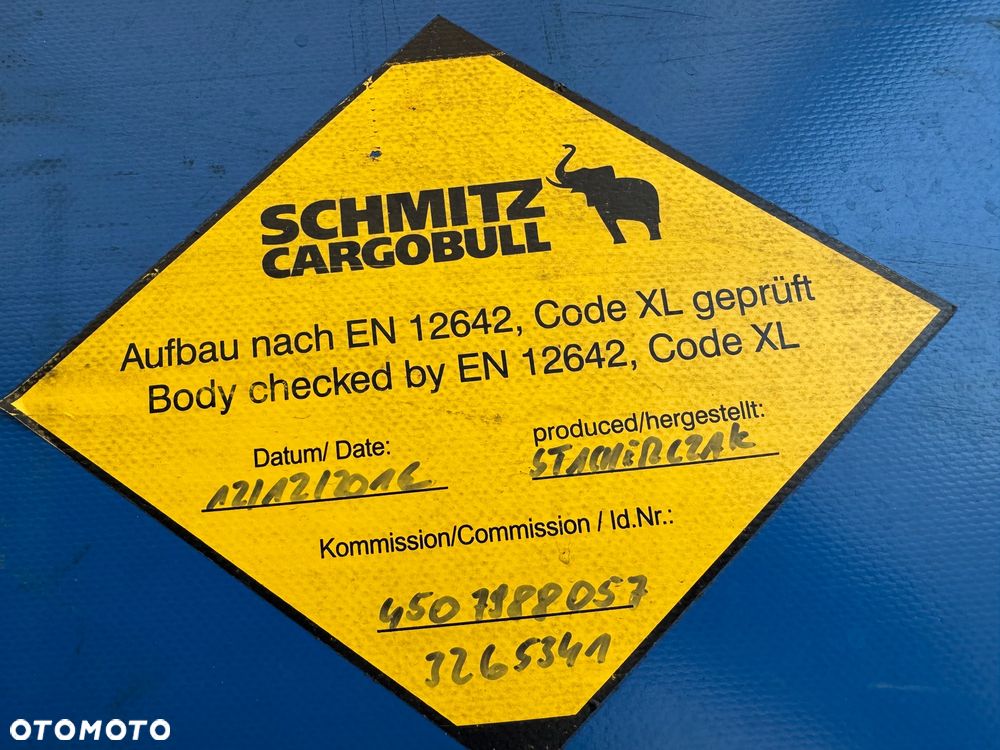 Schmitz Cargobull STANDARD 2 OSIE PODNOSZONE tylko 270tys.km!!! - 14