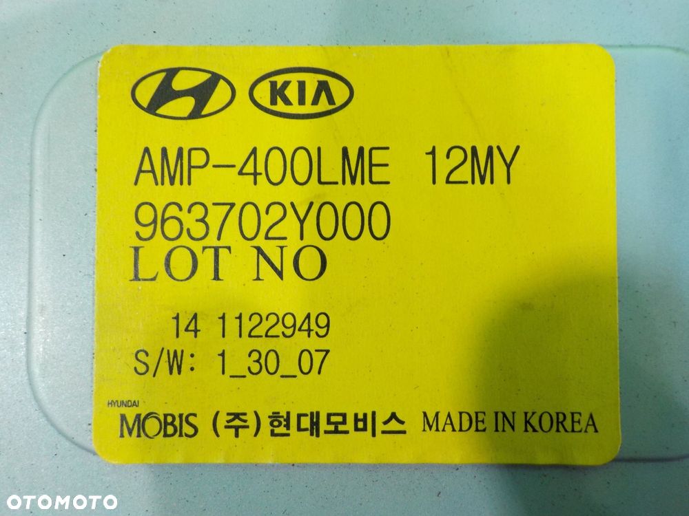 HYUNDAI ix35 LIFT 1.7 CRDI 15r 5D wzmacniacz radia nawigacji 963702Y000 - 3