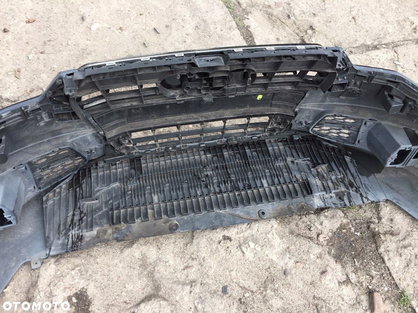 AUDI A6 C7 S-LINE LX5R ZDERZAK PRZEDNI PRZÓD GRILL - 13