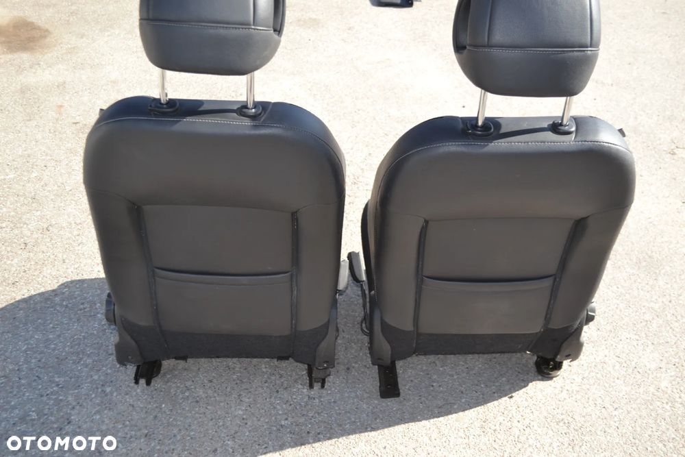 CITROEN C4 II B7 FOTEL FOTELE PRZÓD PRZEDNIE KANAPA PÓŁSKÓRA KPL POMORSKIE - 12