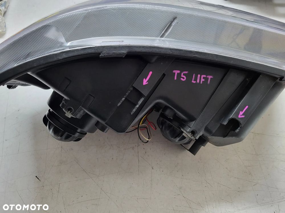 VOLKSWAGEN TRANSPORTER T5 LIFT Reflektor LAMPA PRZEDNIA LEWA LED - 6