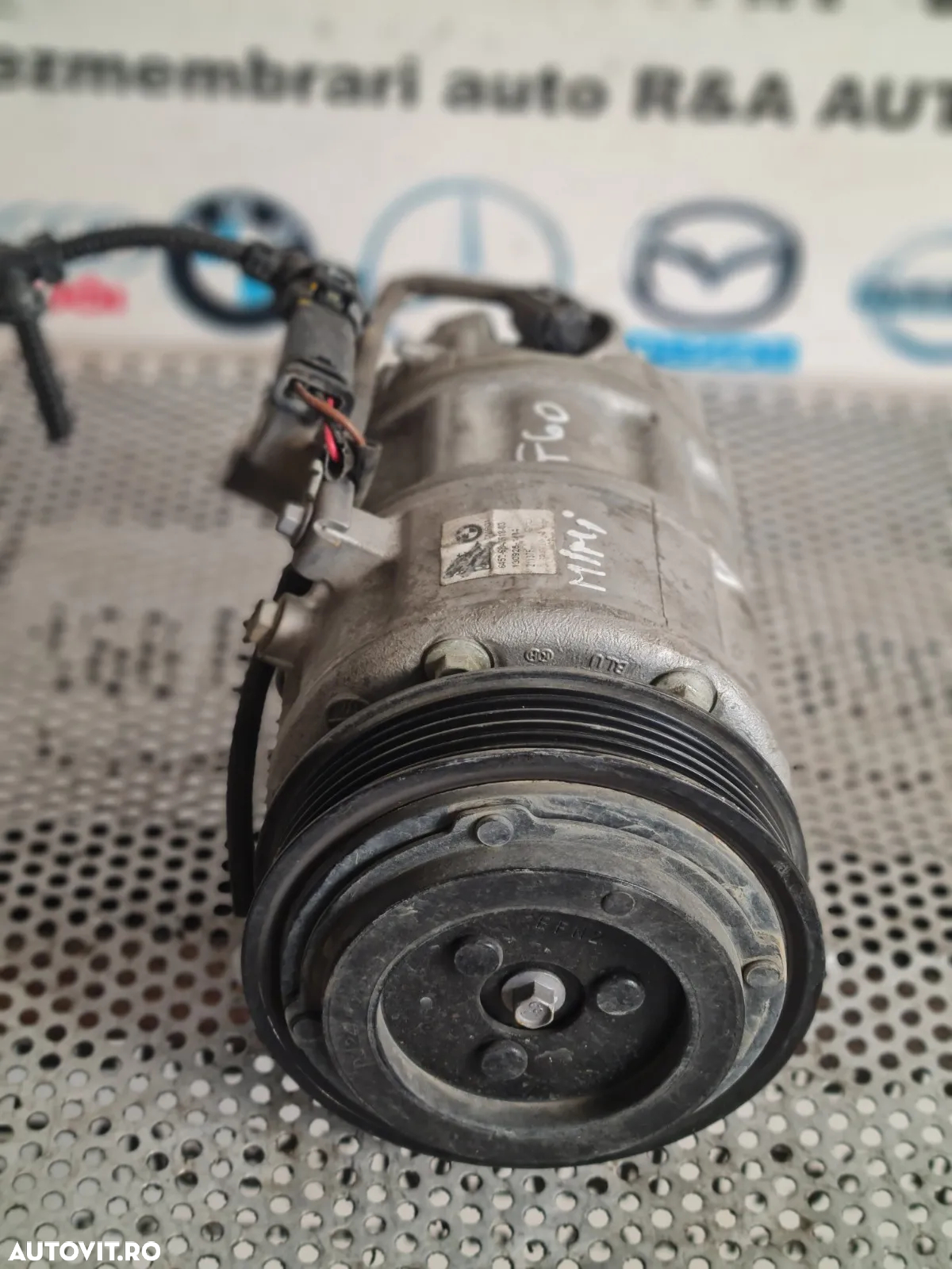 Compresor Clima AC Bmw X1 X2 F39 F48 Seria 2 F45 F46 Mini F55 F56 F57 F60 2.0 D B47 Cod  Sub 10.000 - 9