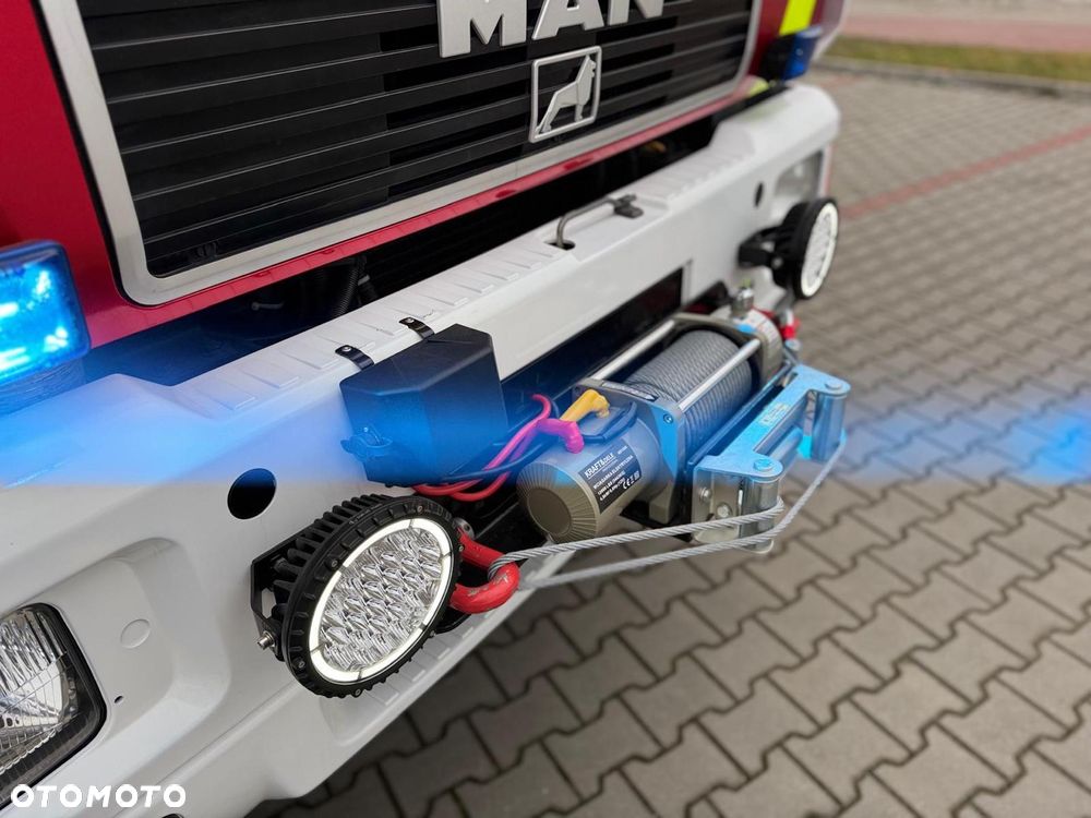 MAN MAN STRAŻ 4x4 WÓZ STRAŻACKI MAN 4x4 14.250 Blokady reduktory 3,2t wody pożarniczy CNBOP Gwarancja! - 29