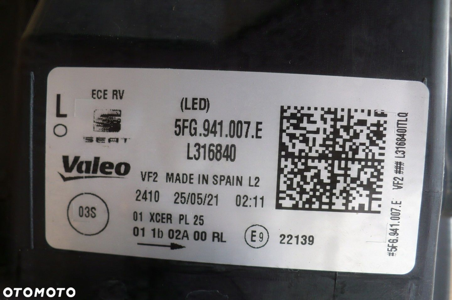 CUPRA FORMENTOR 5FG FULL LED - LAMPA PRZÓD LEWA - 8