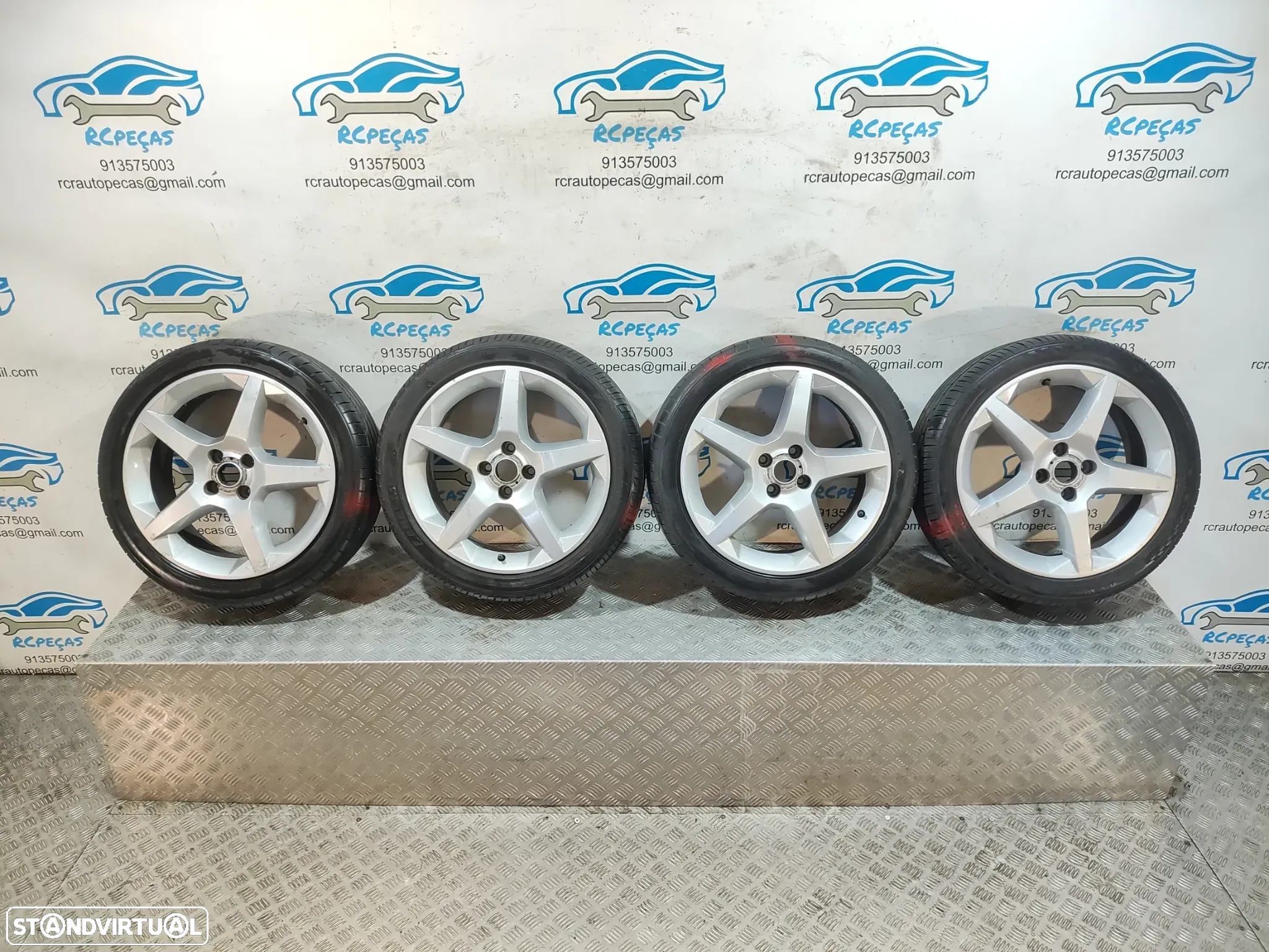 Jantes 17" Ronal | Opel - Tigra B - ORIGINAIS - 8.5J | ET41 | 5x100 - 17 Polegadas | GM13231495 | 13231495 | Jante | 5 x 100 | 205 45 17 | Pneus - 12