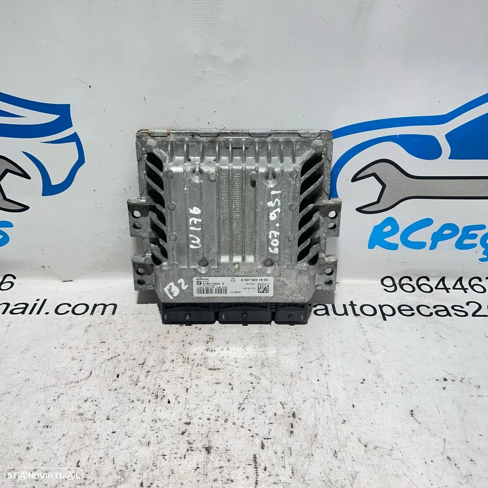 .Centralina Original Motor Continental Mercedes Benz 1.5 DCI K9K 607.931 A 607 900 18 00 / S1800170004 - 7