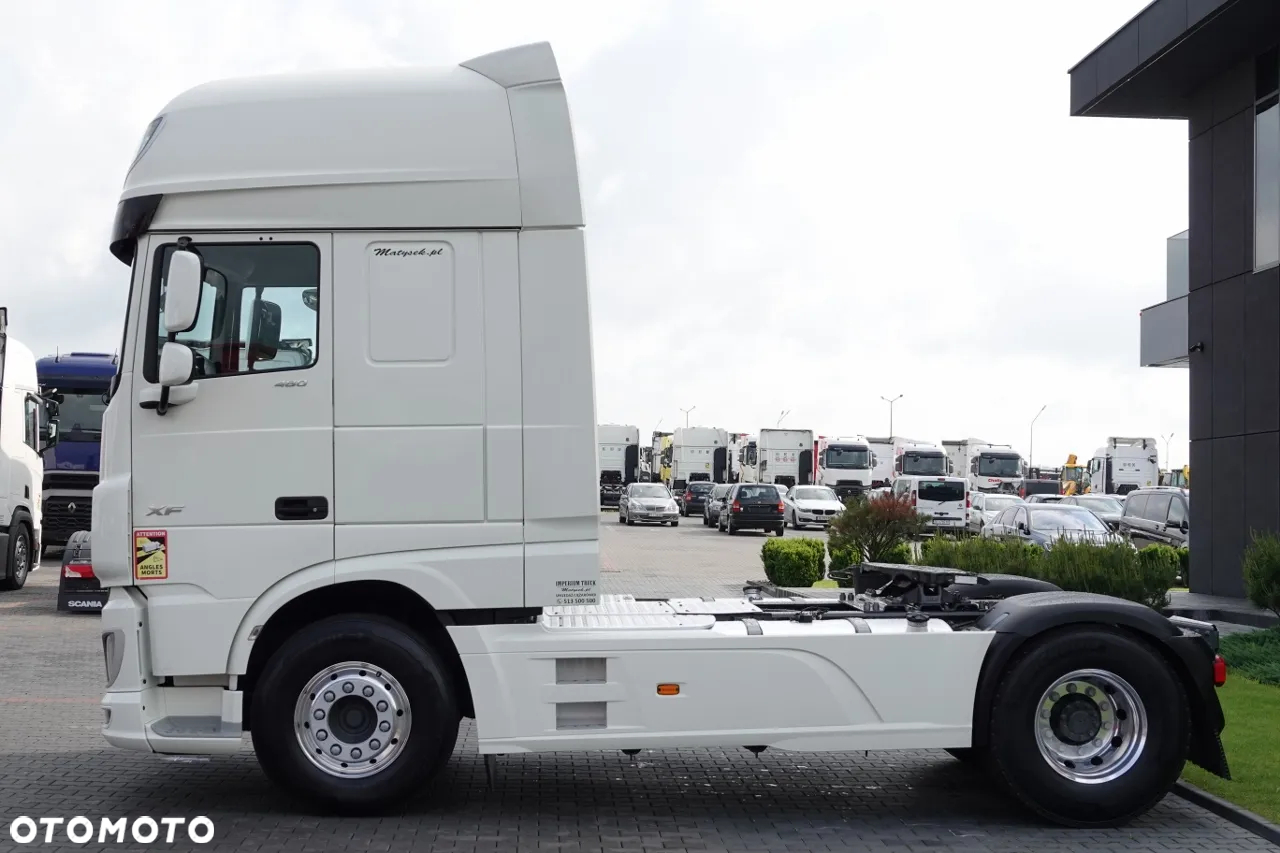 DAF XF 480 / KLIMA POSTOJOWA  / SSC /  ALUFELGI / 2019 ROK / PO KONTRAKCIE SERWISOWYM - 5