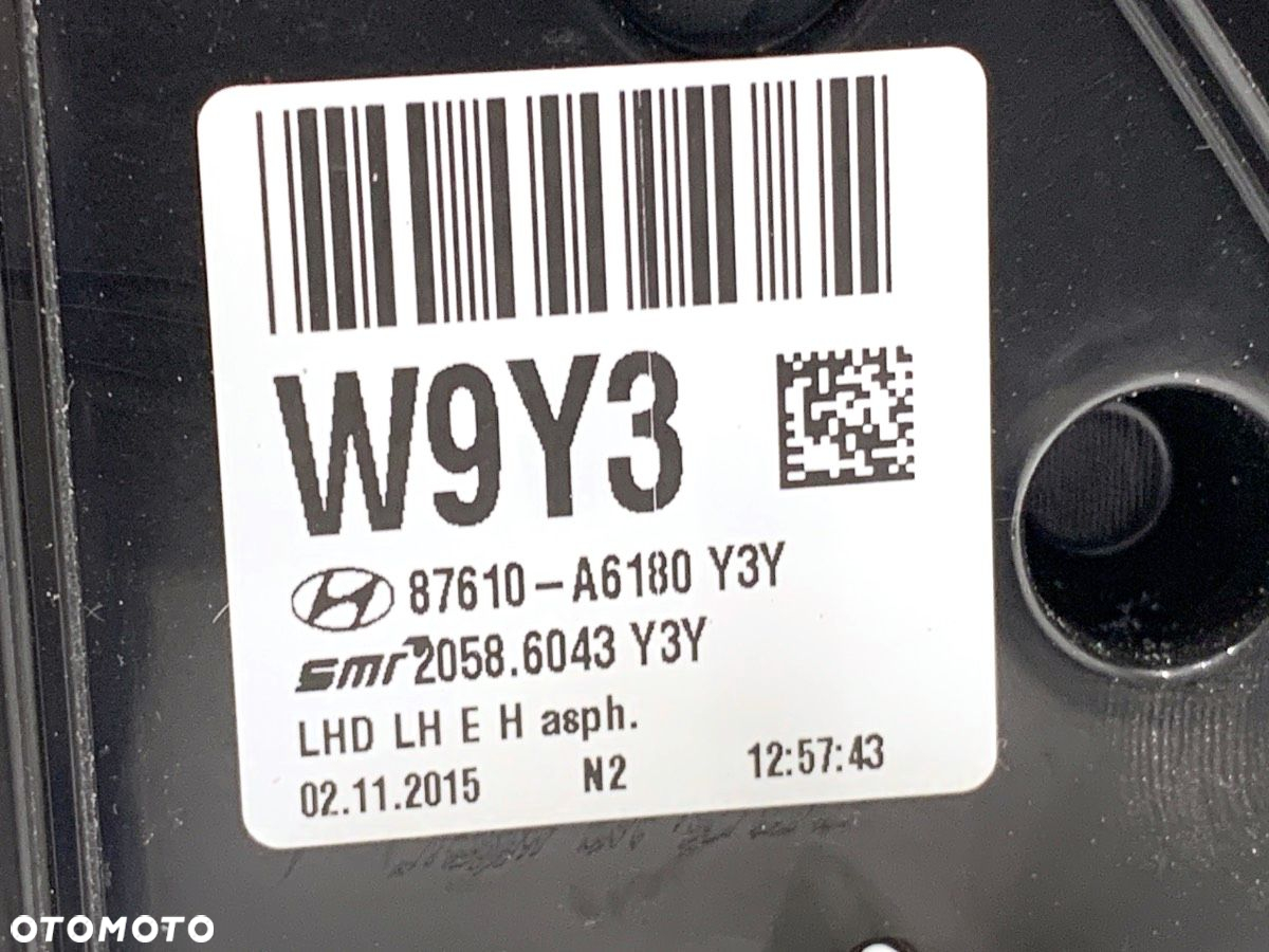 LUSTERKO LEWY - 269.00 PLN - HYUNDAI i30 (GD) 2011 - 2022 1.6 CRDi 81 kW [110 KM] olej napędowy - 9