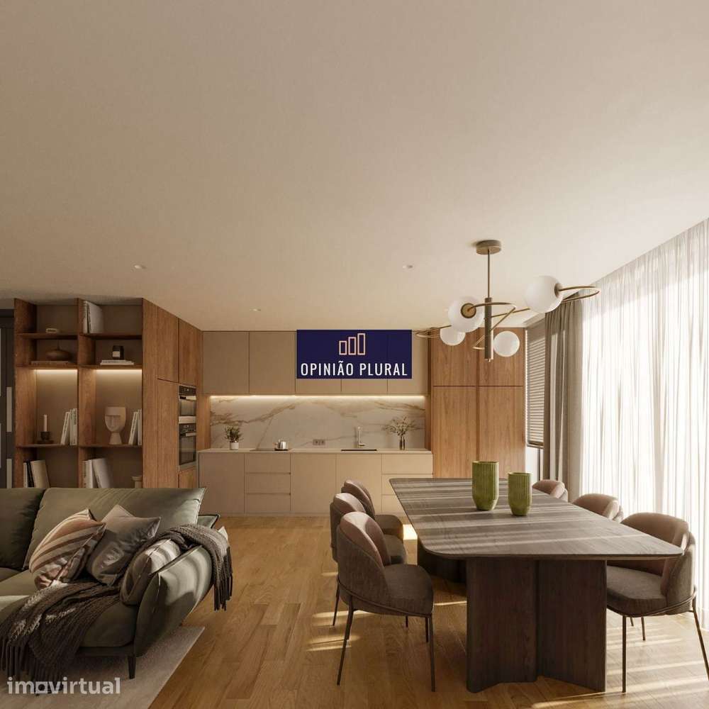 Conforto e Modernidade: Apartamento T3 Novo na Madalena - Grande imagem: 3/17