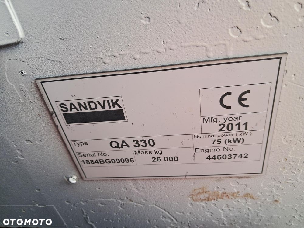 Sandvik QA 330 - 8