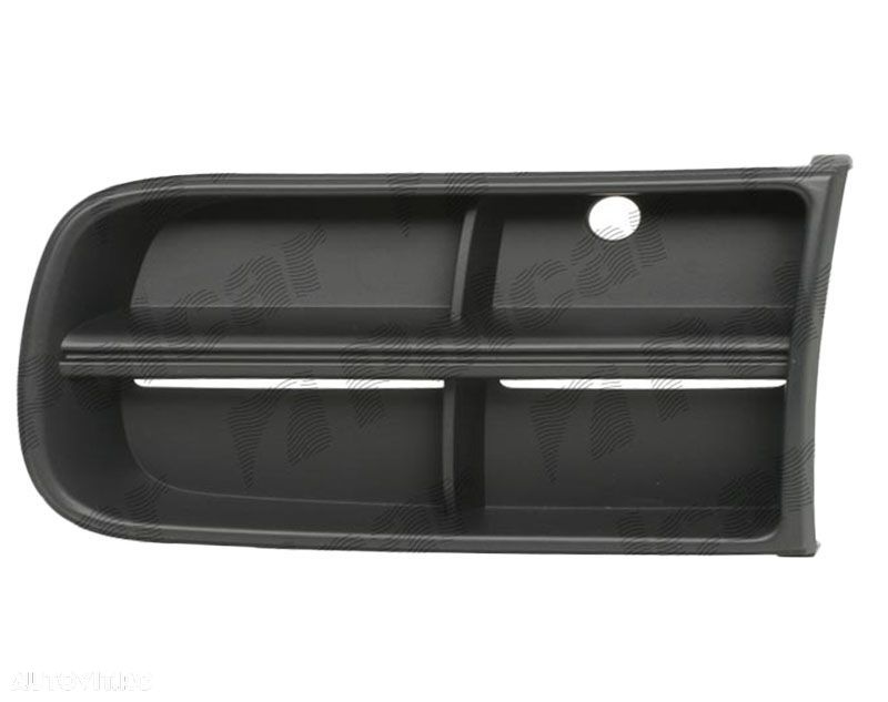 Grila bara fata Skoda Fabia 2 (5J) 2007-2010; Skoda Roomster 2007-2010 Stanga 5J0807681 pentru proiectoare rectangulare - 1