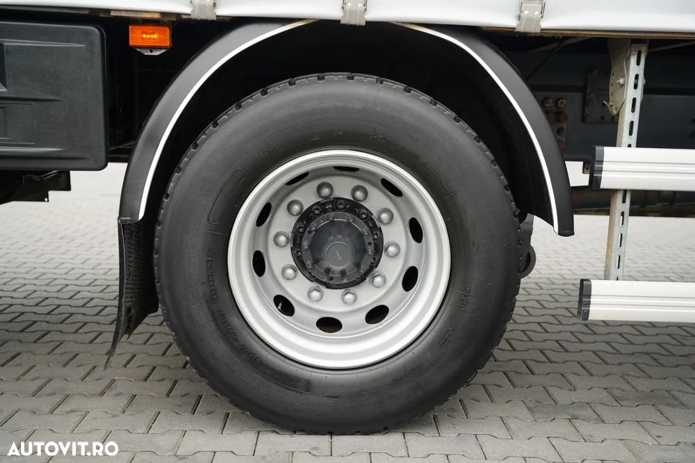 Scania P 320 / SOLO / CORTINĂ - 8.5 M / 4X2 / DHOLLANDIA LIFT / PODEA REZISTENTĂ / EURO 6 - 28
