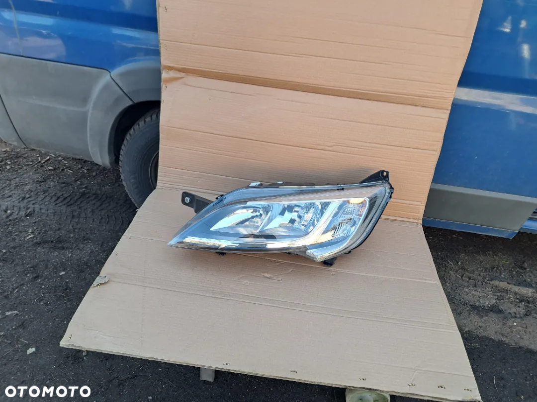 Lampa przednia Lewa Fiat Ducato III Citroën Jumper II Peugeot Boxer II Lift Zwykła 46862290 Reflektor lewy przód Movano C Boxer II Jumper II Ducato III Lift 2014 2015 2016 2017 2018 - 2