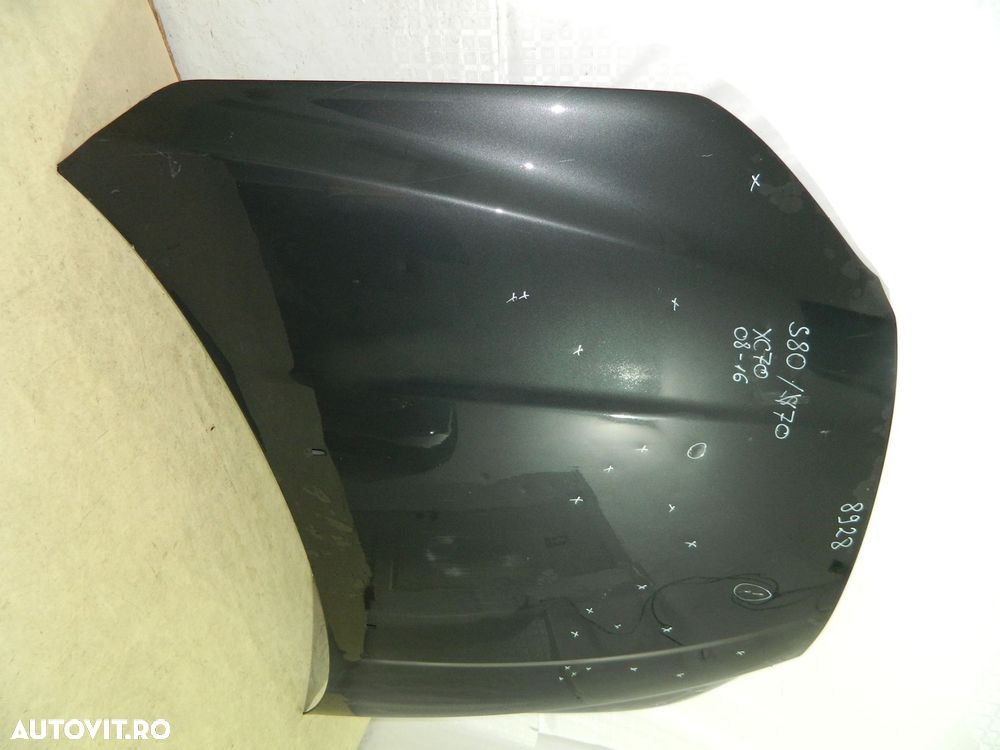 Capota motor Volvo S80  /  V70  /  XC70, 2008, 2009, 2010, 2011, 2012, 2013, 2014, 2015, 2016,. - 9