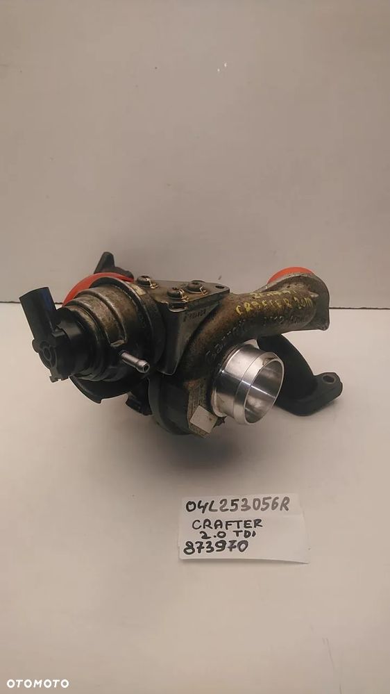 TURBOSPRĘŻARKA 2.0 TDI 102KM 122KM 140KM DAUA DAUB DAUC CRAFTER 04L253056R - 1