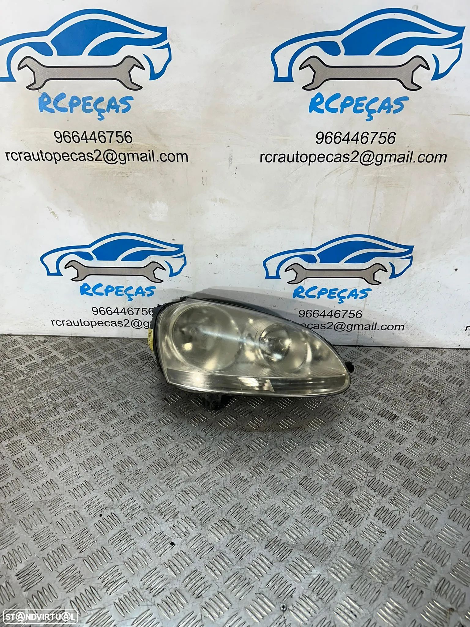 Otica Farol Direita Original VW Volkswagen Golf 5 MK5 V Variant Jetta 1K6941006Q 2003 – 2010 - 1