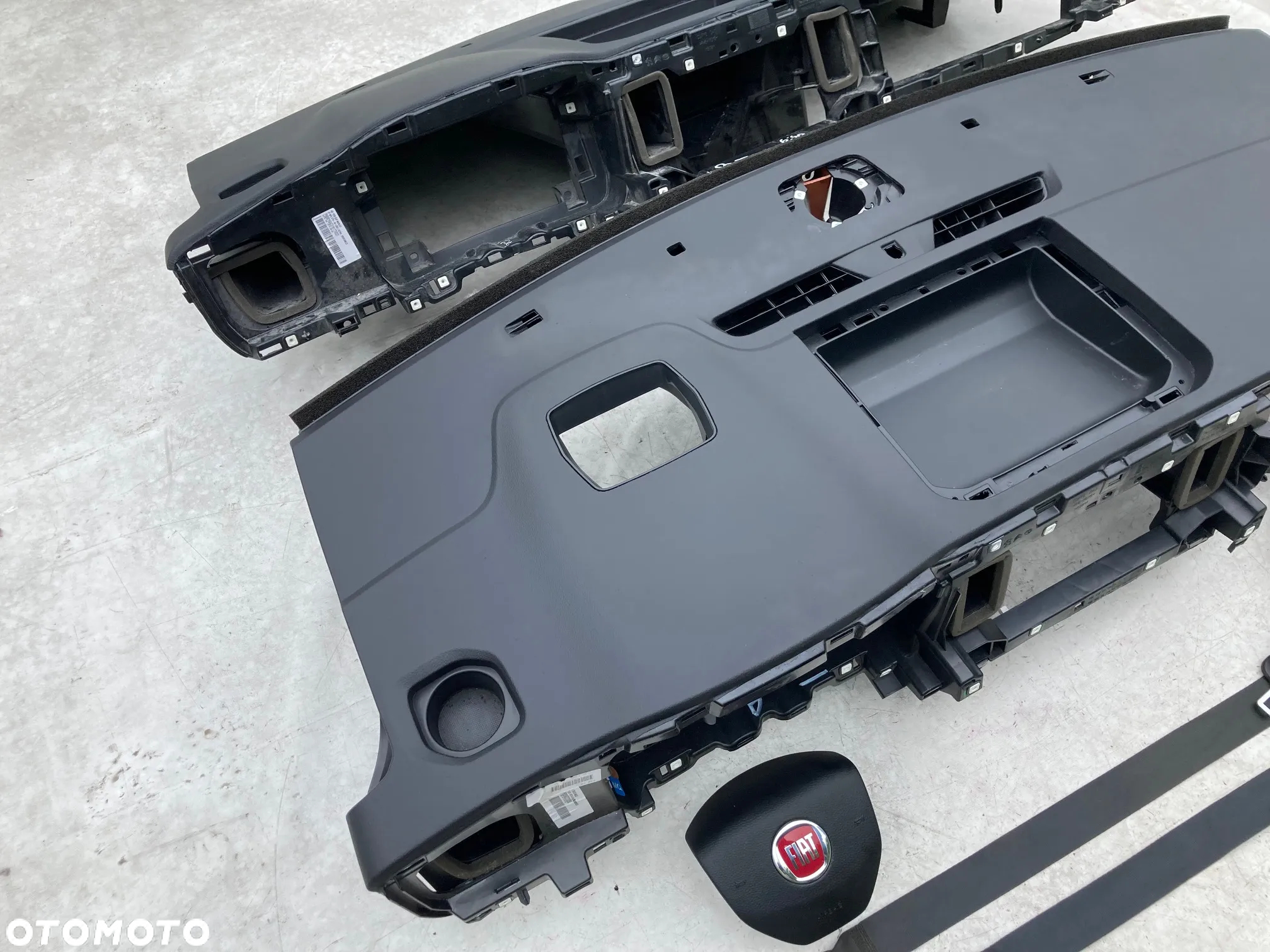 FIAT SCUDO DESKA KONSOLA KOKPIT PULPIT PÓŁKA PARAPET PODUSZKI AIRBAG PASY PAS KURTYNA naprawa - 6