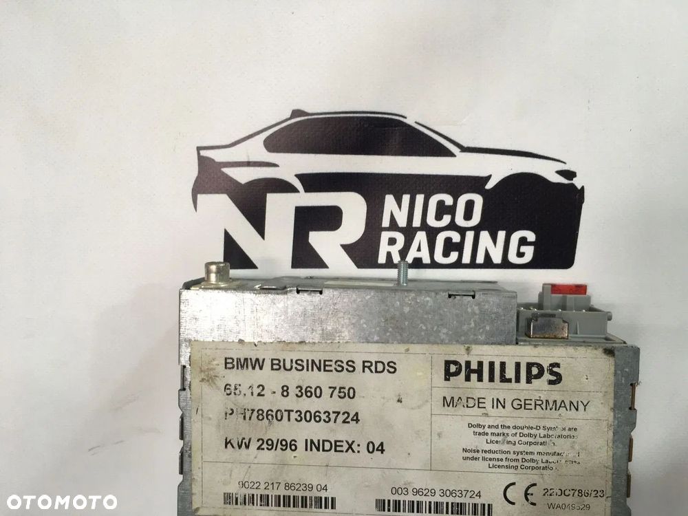 RADIO PHILIPS BUSINESS BMW 5 E39 8360750 - 3