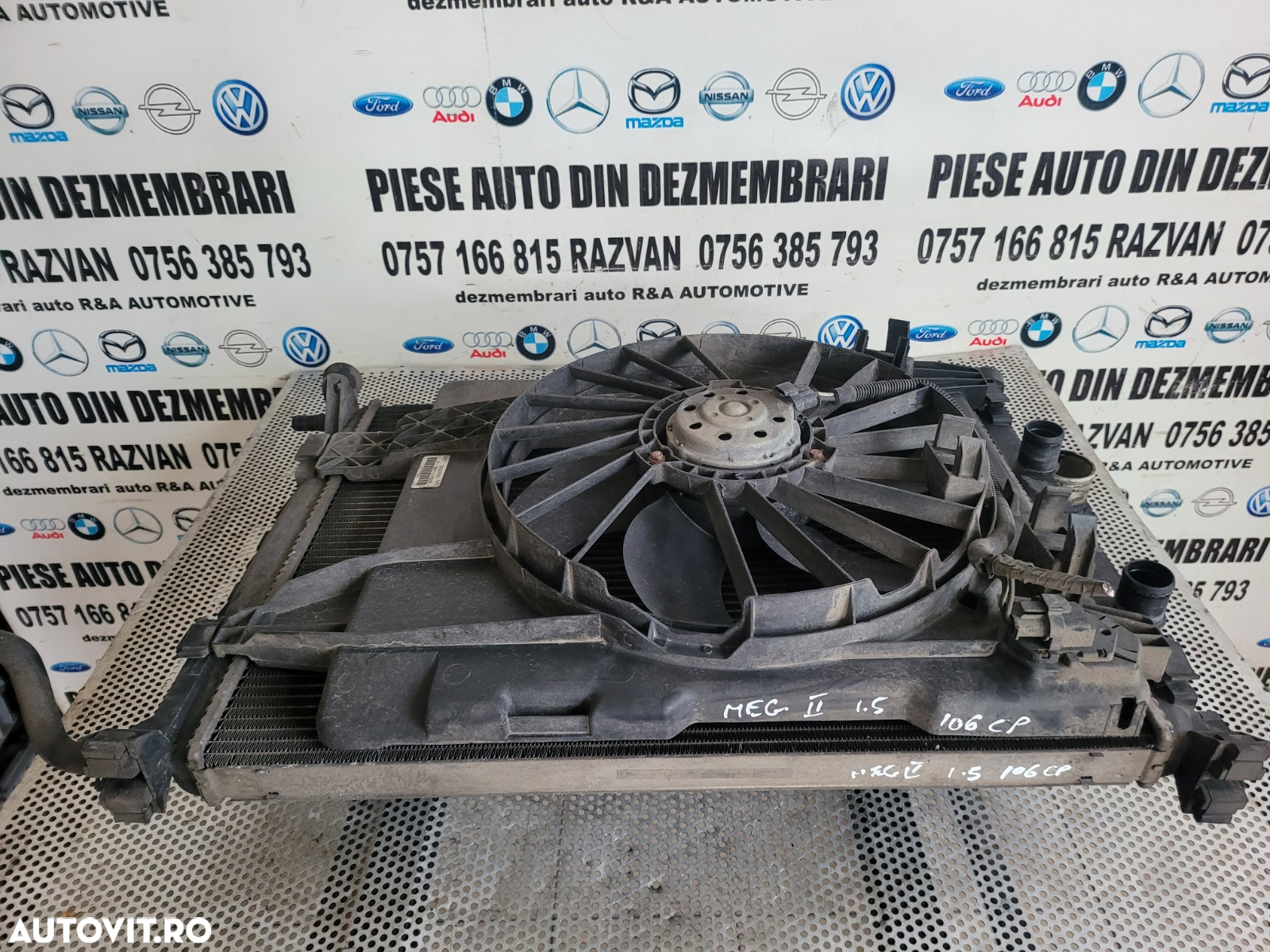 Grup Radiatoare Radiator Apa Clima Intercooler Termocupla Renault Megane 2 Scenic 2 1.5 Dci Euro 4 - 5